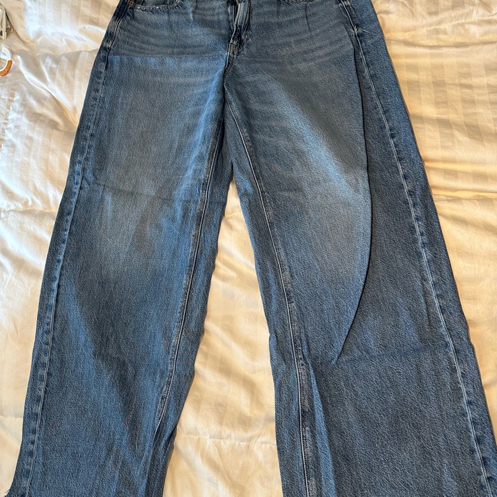 American Eagle Outfitters Blue Flare Jeans